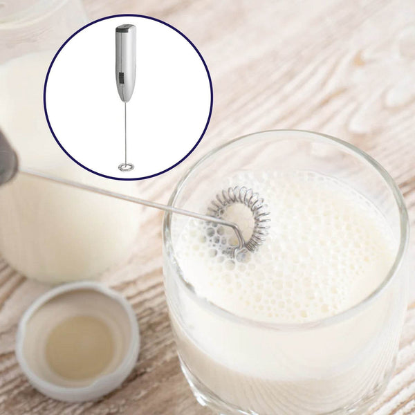 Electric Handheld Milk Wand Mixer Frother For Latte Coffee Hot Milk (Battery Not Included) - dailyneed.life