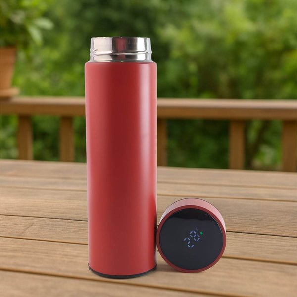 Red Vacuum Insulated Water Bottle (1 Pc / 500ML) - dailyneed.life