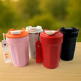 Stainless Steel Coffee Travel bottle with Lid 450 ML Approx (1 Pc) - dailyneed.life