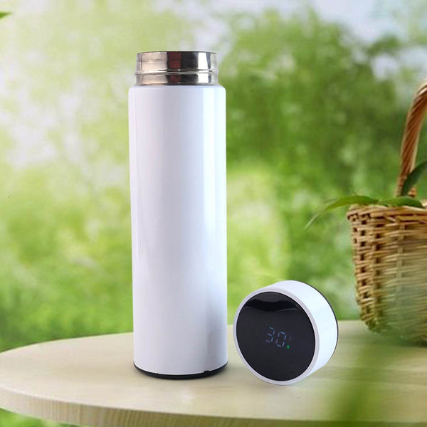 White Vacuum Insulated Water Bottle (1 Pc / 500ML) - dailyneed.life