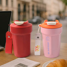Stainless Steel Coffee Travel bottle with Lid 450 ML Approx (1 Pc) - dailyneed.life