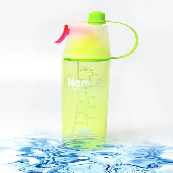 600ml BPA Free Sports Spray Water Bottle for Gym, Cycling & Hiking - dailyneed.life