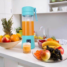 Multi-Purpose Portable USB Electric Juicer 6-Blades, Protein Shaker, Blender Mixer Cup (380 ML) - dailyneed.life