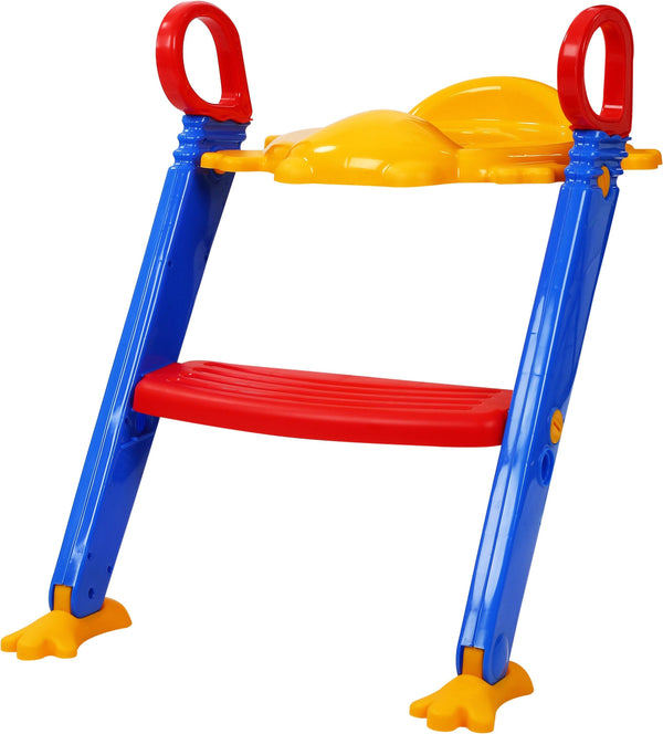 3 in 1 Kids / Toddler Potty Toilet Seat with Step Stool Ladder (Multicolour) - dailyneed.life
