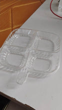Plastic Kitchen Trays for Serving (4 Compartment / 1 Pc) - dailyneed.life