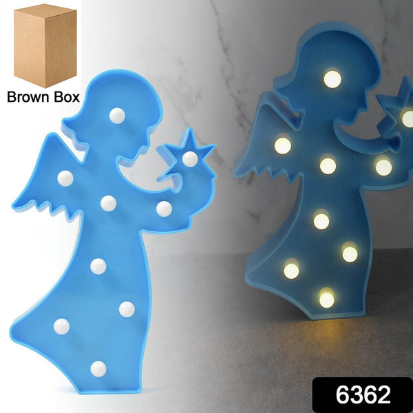 LED Angel Shape Night Light Desk Lamp (1 Pc / Battery Not Included) - dailyneed.life
