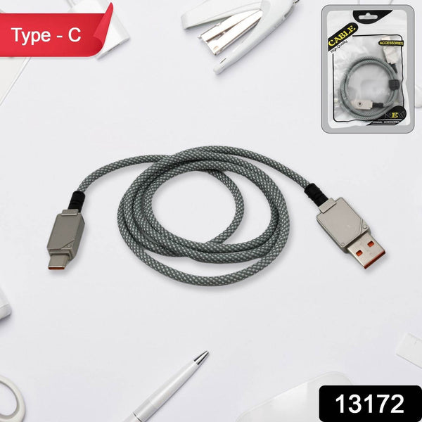 Type C data cable Fast Charging Cable (1 Mtr. / 1 Pc) - dailyneed.life