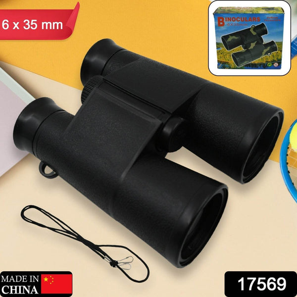 Learning Toy Binoculars / Telescopic for Kids Educational Birthday Return Gifts for Boys and Girls in Bulk Hunting Bird Watching Camping Outdoor, Binoculars for Hunting Trips (6x35 MM / 1 Pc) - dailyneed.life
