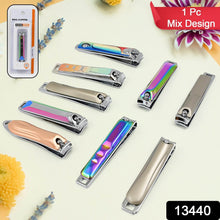 Stainless Steel Folding Portable Large Nail Clippers with Nail File (1 Pc / Mix Design) - dailyneed.life