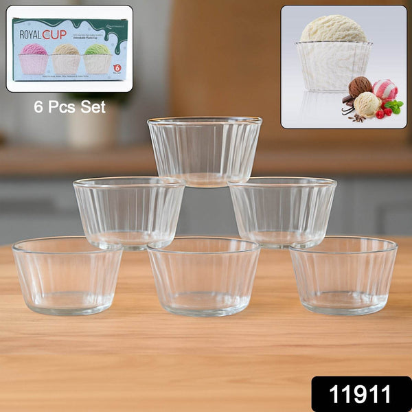 Premium Transparent Plastic Dessert Bowl Set – 6 Pieces - dailyneed.life