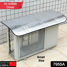 Air Conditioner Outdoor Unit Cover, Outdoor Unit Protective Cover, Aluminum Foil Material, Sun, Rain, Snow, Wind, Dust, Protects Outdoor Units Cover (Small) - dailyneed.life