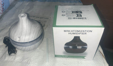 Mini Wooden Vase Pot Diffuser Cool Mist Atomization Humidifier (1 Pc) - dailyneed.life