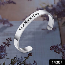 Customized / Personalized Stylish Kada Bracelet (1 Pc / Silver) - dailyneed.life