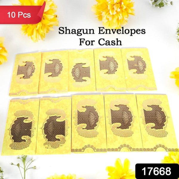 Wedding Gift Envelopes pack of 10 pcs Money Cash Gift Cover Shagun Birthday Marriage, Baby Shower, Anniversary, Money Envelope Lifafa Envelope Multicolor Premium Envelope (10 Pcs Set) - dailyneed.life