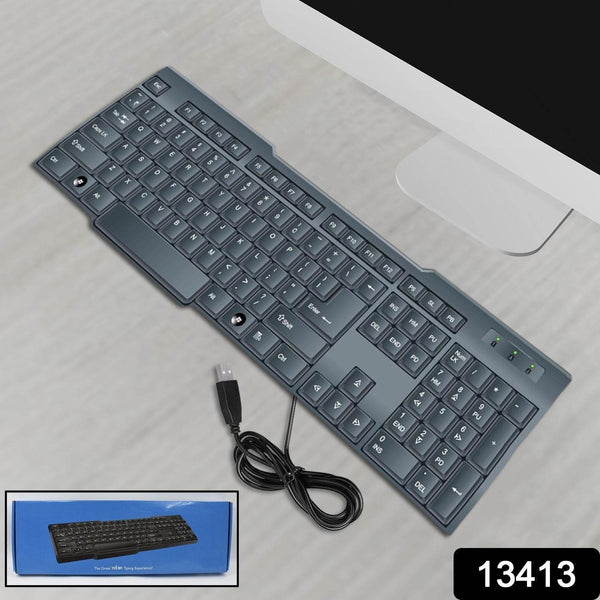 Wired USB Keyboard 104 Keys (1 Pc) - dailyneed.life
