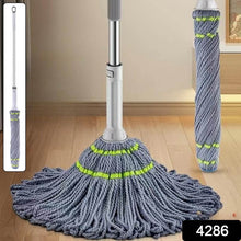 Squeeze Twist Mop Self Wringing Mop, Stainless Steel Handle (1 Pc) - dailyneed.life