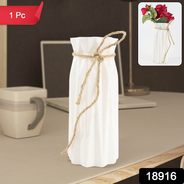 Plastic Vase / Pot - Elegant Design-Ideal Gift for Friends and Family (1 Pc) - dailyneed.life