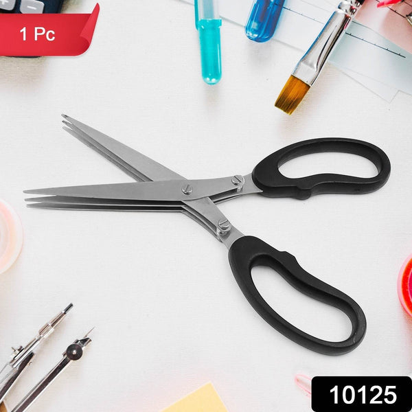 Multifunction Vegetable Stainless Steel Herbs Scissor With 3 Blades (1 Pc) - dailyneed.life