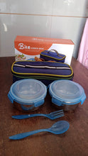 Bite Lunch Box, with Insulated Fabric Lunch Bag & Plastic Spoon, Fork - dailyneed.life