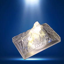 Unique Plastic Night Light: Flameless LED, Diwali (Iceberg Design, Gift) - dailyneed.life