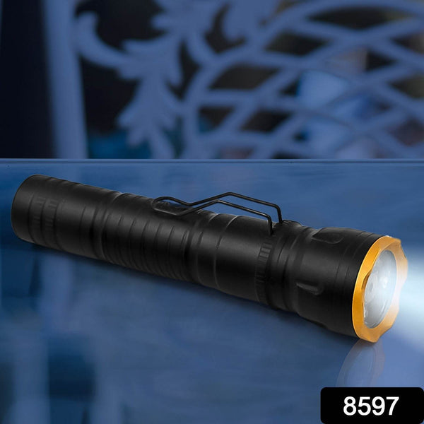 2in1 5 LED With 1 Laser Light Portable Mini Torch / Flashlight LED Powerful High Lumens Pen Light with Clip, Portable Pocket Compact Torch for Emergency A Battery operated (1 Pc / Battery not included) - dailyneed.life