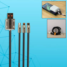 3 in 1 Multi Super Fast Charging Cable (1 Pc / 2 Mtr.) - dailyneed.life