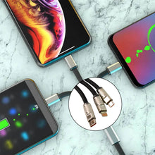 3 in 1 Multi Super Fast Charging Cable (1 Pc / 2 Mtr.) - dailyneed.life