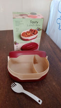 Airtight Food Grade Tiffin Box with 2 in 1 Spoon And 2 Compartment - dailyneed.life