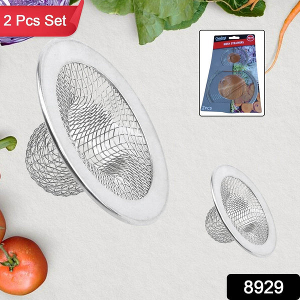 Stainless Steel Kitchen Sink Strainer (2 Pc Set) - dailyneed.life