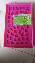 Plastic Kitchen Tray with Modern Hollow Design (40x25 cm) - dailyneed.life