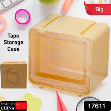 Durable Transparent Tape Storage Box – Plastic Office Organizer - dailyneed.life