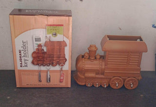 Train Key Holder (Plastic): Wall Mount, Decorative (1 Pc) - dailyneed.life
