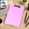 A4 Size Hard Plastic Clipboard File Folder (1 Pc) - dailyneed.life