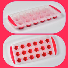 Ice Mould Flower Shape 18 Cavity Mould ice Tray Sphere ice Flower Mould Small ice Flower Tray Mini ice Cube Tray - dailyneed.life