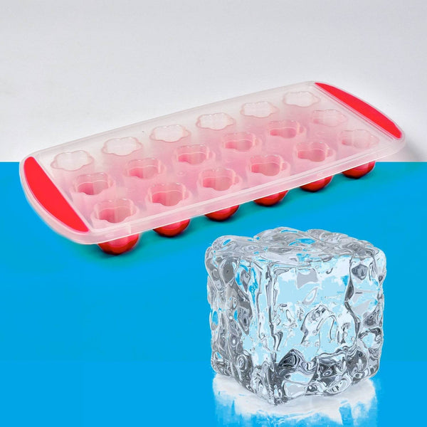 Ice Mould Flower Shape 18 Cavity Mould ice Tray Sphere ice Flower Mould Small ice Flower Tray Mini ice Cube Tray - dailyneed.life