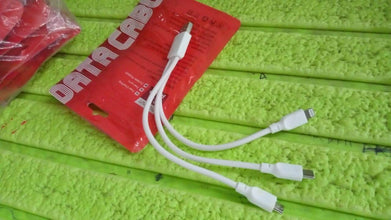 3 In 1 Charging Cable Fast Charging Cord USB Cable 3.5 Amp (1 Pc) - dailyneed.life