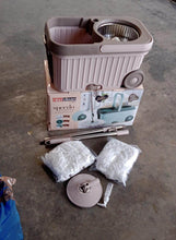 Spin Mop with Bigger Wheels and Plastic Auto Fold Handle for 360 Degree Cleaning - dailyneed.life