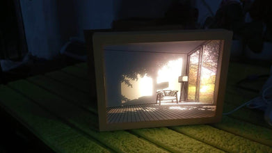 LED NightPainting Decoration Picture Frame Light (1 Pc / 20×15 CM) - dailyneed.life