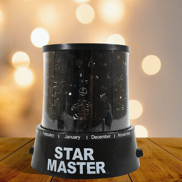 LED Projector Night Light Amazing Lamp, 3 Battery operated lamps, Rotation With the music Function, Master for Kids Bedroom Home Decoration Night Romantic Gift (Battery Not Included / 1 pc) - dailyneed.life