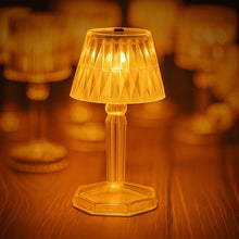 2in1 Transparent Mini Crystal Table Lamp with Reflection Light - dailyneed.life