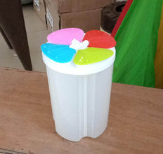 Kitchen Storage - Transparent Sealed Cans / Jars / Storage Box 4 Section - dailyneed.life