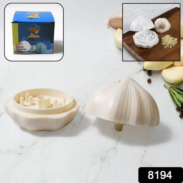 Garlic Press Sharpener Device – Portable Manual Ginger, Chili & Garlic Crusher, Masher, Chopper & Grinder for Kitchen Use - dailyneed.life