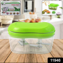 Manual Hand Push Garlic Cutter & Vegetable Chopper (1 pc) - dailyneed.life