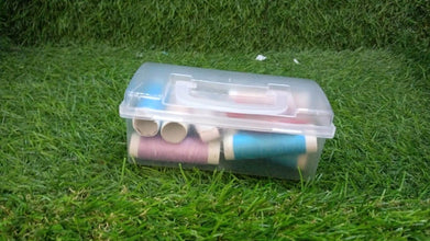 Portable Travel Sewing Kits Box, Sewing Tool Box for Home and Wedding Sewing Kit Essential Sewing Tools - dailyneed.life