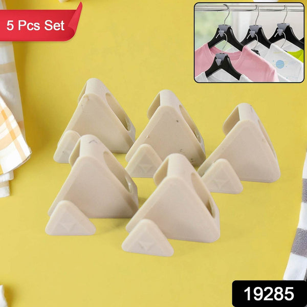 Multi-Functional Plastic Triangle Hanger Connector Hooks 5 Pcs Set - dailyneed.life