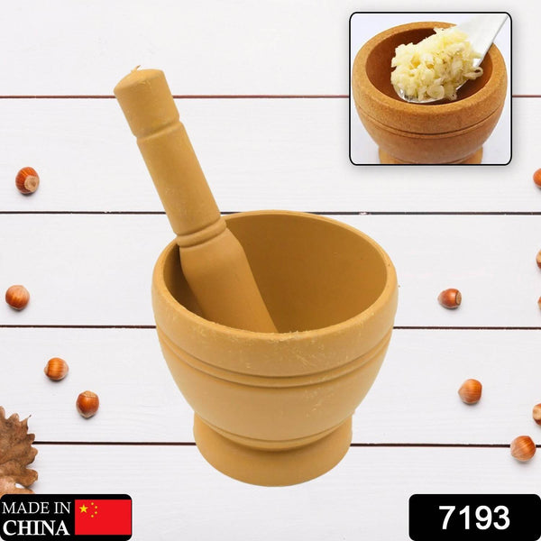 Mortar and Pestle Spice Grinder - Traditional Khalbatta for Kitchen Herb & Spice Preparation - dailyneed.life