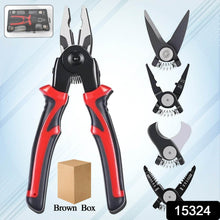 5 in 1 Wire Stripper Pliers Set, Soft Grip, Anti-Slip, Alloy Steel, Cutting, Gripping, Stripping - dailyneed.life