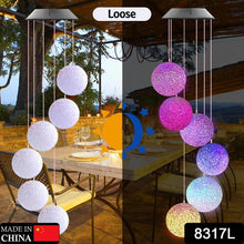 Solar Crystal Ball , Color Changing Solar Powered LED Hanging Light Mobile for Patio Yard Garden Home Outdoor Night Decor, Gifts - dailyneed.life
