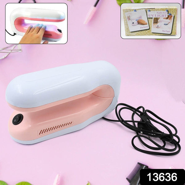 Professional Nail Art Nails Gel UV Lamp, Support 360-Degree Rotation (1 Pc) - dailyneed.life
