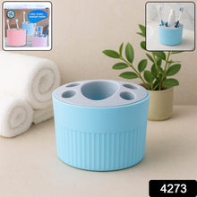 Multipurpose Bathroom Toothbrush and Utility Holder Stand with Multiple Slots (1 Pc) - dailyneed.life